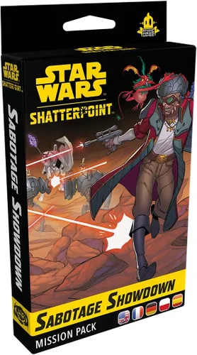 Star Wars Shatterpoint Sabotage Showdown MISSION PACK – Juego de miniaturas de mesa, juego de estrategia para niños y adultos, a partir de 14 años,