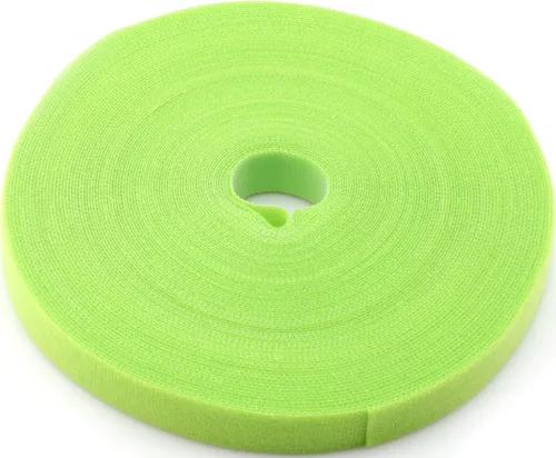 Miniatura 24 de Cinta de sujeción reutilizable para cables, rollo de gancho de doble cara de 3/4 pulgadas (5 yardas, versión mejorada negra)