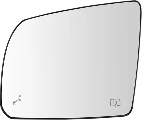 Miniatura 183 de TRQ Cristal de espejo izquierdo compatible con Chevrolet Silverado 1500 GMC Sierra 1500 2019-2021