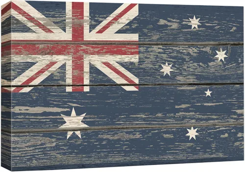 Miniatura 22 de wall26 Lienzo impreso para pared, panel de madera, bandera de Estados Unidos, historia educativa y escolar, arte moderno, nacional, clásico