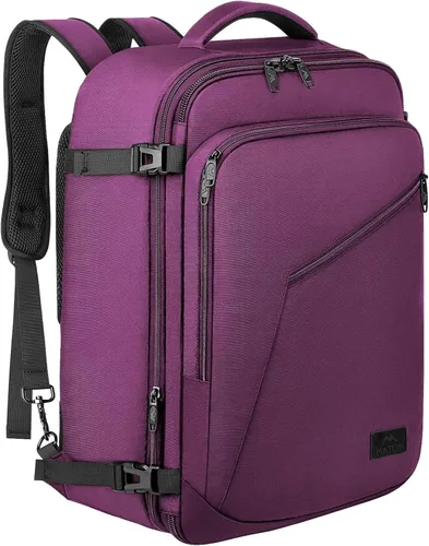Miniatura 114 de MATEIN - Mochila de viaje extragrande de 10.56 galones, mochila de viaje ampliable apta para aerolíneas, para viajeros de fin de semana, hombres