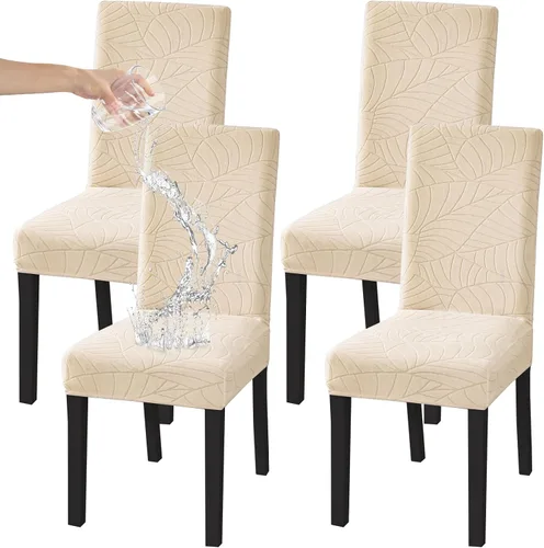 Miniatura 74 de HZDHCLH Juego de 6 fundas grises para sillas Parsons de elastano para comedor, fundas elásticas de elastano para sillas Parsons, fundas de asiento