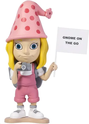 Miniatura 9 de Gnomo de viaje macho adulto Mini figura de gnomos con soporte AirTag integrado Compañero de viaje de aventura para viajes por carretera