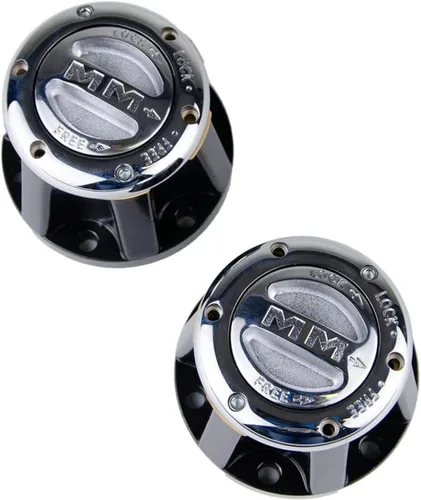 Mile Marker 490 pares de cubos de bloqueo manual de alta calidad para camionetas 4Runner y 4x4 1986 1/2 1994 – Sustituye a los bujes manuales o