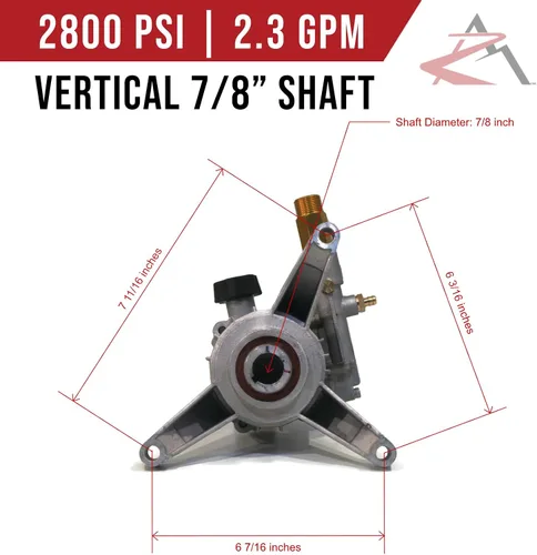 Miniatura 2 de Nuevo 2800 psi POTENCIA PRESIÓN LAVADORA BOMBA DE AGUA Troy-Bilt 020488 020488-0 supplier_id_theropshop, #UGEIO99251532963438