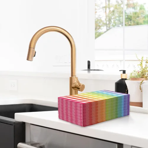 Miniatura 5 de Whaline Servilletas de papel desechables de 3 capas con diseño de arcoíris y orgullo Gay Pride para decoración de mesa, suministros de fiesta LGBTQ