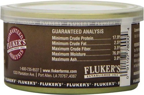 Miniatura 2 de Comida enlatada Gourmet de Fluker's para Reptiles, Peces, Aves y Animales Pequeños, Grillos, 1.2 oz