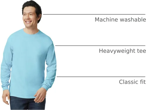 Miniatura 143 de Gildan - Camiseta de manga larga de algodón ultra estilo G2400 para adultos, paquete múltiple