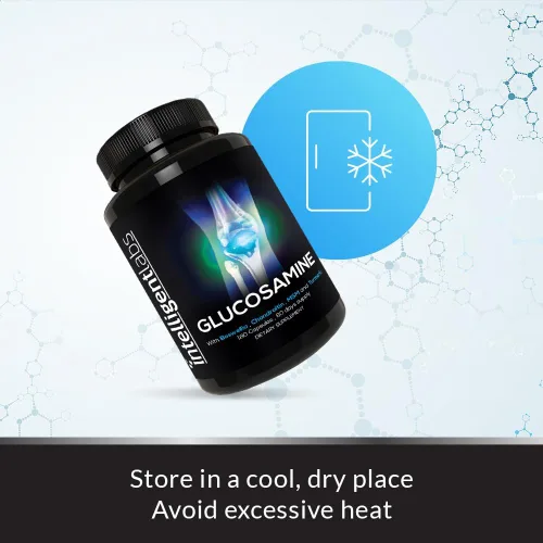Miniatura 4 de Intelligent Labs Complejo de alta resistencia de glucosamina y condroitina con MSM 180 cápsulas Apoyo del sistema inmunológico con suplementos