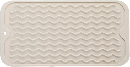 Miniatura 70 de MicoYang Alfombrilla de silicona para secado de platos para múltiples usos, fácil de limpiar, ecológica, resistente al calor, alfombrilla