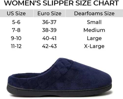 Miniatura 5 de Dearfoams Darcy - Pantuflas de velour de microfibra, tipo zueco con bordes acolchados, para mujer