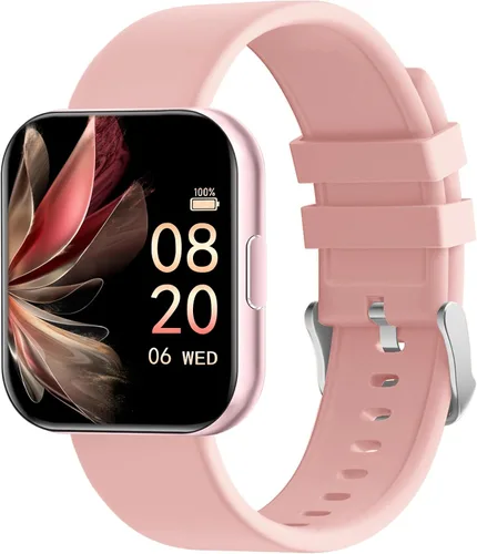 Miniatura 10 de Reloj inteligente para mujer, responder/hacer llamadas, pantalla ultra clara AMOLED de 1.32 pulgadas, rastreador de actividad física con frecuencia