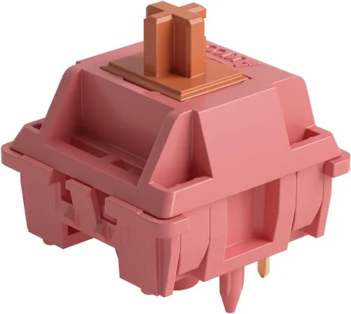 Miniatura 7 de Akko V3 Penguin - Interruptor de teclado táctil silencioso para teclado mecánico de juegos, interruptores prelubricados silenciosos de 5 pines de 50