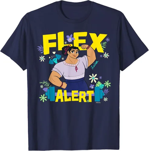Miniatura 65 de Disney Encanto Luisa Madrigal Flex Alert Camiseta, Negro