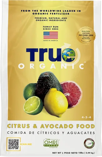 Miniatura 15 de True Organic Alimentos para Cítricos y Aguacate – Fertilizante Orgánico para Follaje Abundante y Fruto Abundante – Bolsa de 4 libras Cubre 70 Pies
