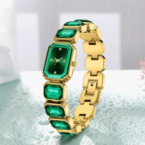 Miniatura 3 de BESTKANG Reloj de pulsera de cristal de lujo para mujer, reloj impermeable de moda