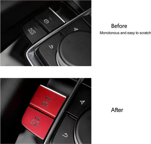 Miniatura 4 de 8 piezas compatibles con Mazda 3 CX-30 CX-50 2026 2025 2024 2023 2022 2021 2020 Accesorios para consola central de automóvil, panel de engranajes