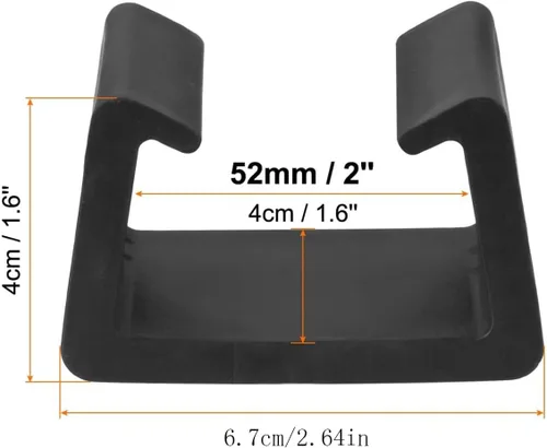 Miniatura 2 de ZYAMY 10 clips para muebles de exterior, clips de sofá de patio, cierre seccional de muebles de ratán, conecta el seccional o módulo al aire libre