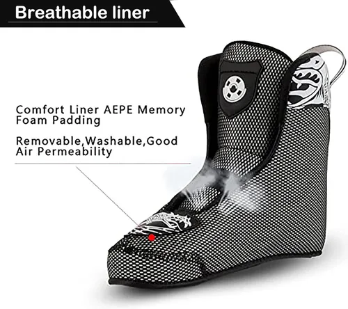 Miniatura 4 de Patines en línea para hombres y mujeres, Patines en línea para adultos, patines en línea profesionales, unisex, 3 ruedas de 4.331 in