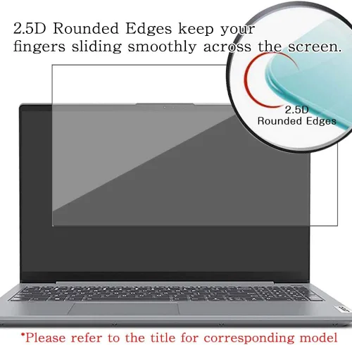 Miniatura 3 de Película protectora de pantalla de vidrio templado, compatible con Fujitsu Celsius H970 de 17.3 pulgadas (solo cubierta de área activa), protectores