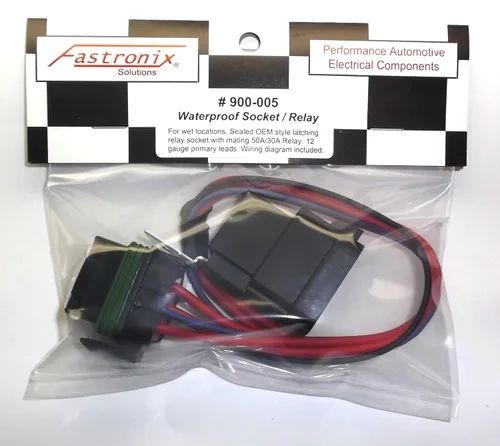 Miniatura 2 de Terminales de relé Fastronix a prueba de intemperie 12-10 AWG, paquete de 10