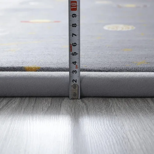 Miniatura 2 de Loartee Alfombra de Área de Terciopelo Coral – Tapete de Juego para Bebé de Espuma Viscoelástica de 1 pulgada de grosor, alfombra lavable para niños