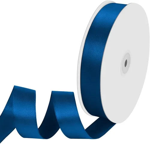 Miniatura 97 de Cinta de tela de satén de 1-1/2 pulgadas de ancho x 50 yardas, cinta negra perfecta para lazos de bricolaje, guirnaldas, envoltura de regalos