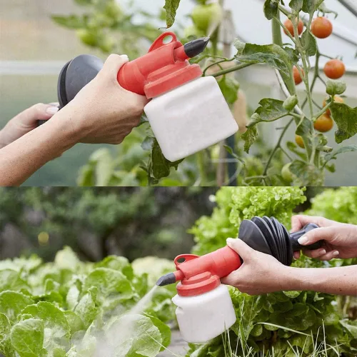 Miniatura 7 de Plumero de polvo de gran capacidad, rociador de mano dispensa uniformemente polvo, 1 paquete