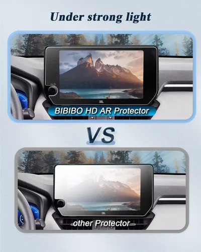 Miniatura 6 de BIBIBO 2 protectores de pantalla mate antirreflejos para el nuevo RAV4 2026 2026 Toyota Rav4 (LE/SE/XLE Premium/Woodland) de 10.5 pulgadas Navi +