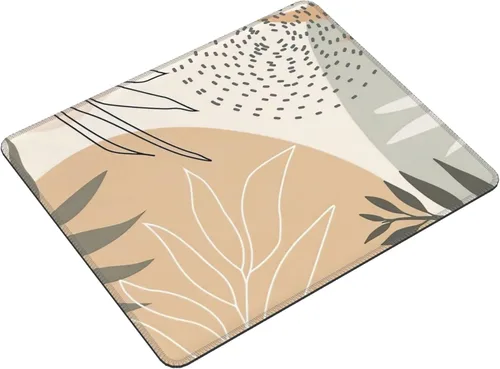 Miniatura 8 de Alfombrilla para mouse, bonita alfombrilla de mouse abstracta moderna, cuadrada, impermeable, base de goma antideslizante, para computadora portátil