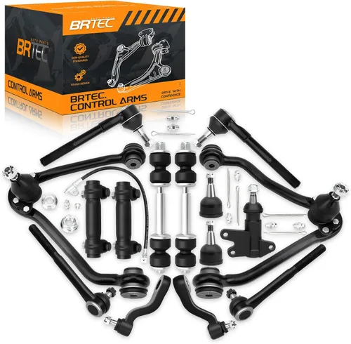 Kit de suspensión delantera para Chevy para GMC C1500 C2500 C3500 Suburban 1993 1994 1995 1996 1997 1998 1999 2000 Brazos de control superior e
