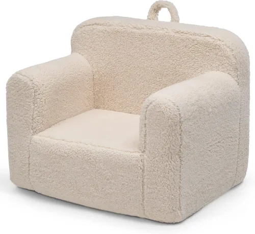 Miniatura 9 de Delta Children Cozee - Silla Sherpa, color crema