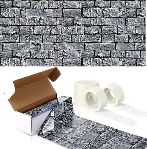 Preboun Manteles de plástico medievales con caja de corte y pegamento, impermeable, con temática de castillo, cortinas de papel tapiz para mesa de