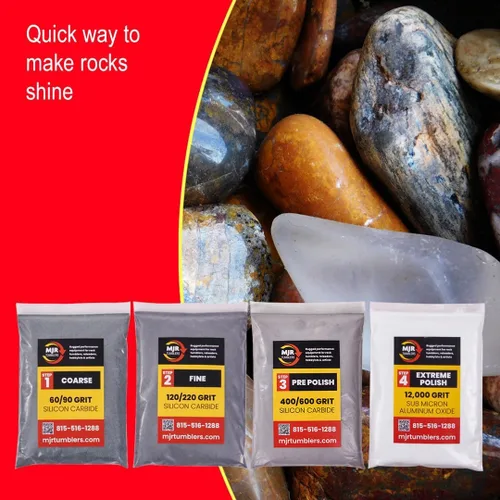 Miniatura 3 de Kit de recambio de grano de calidad premium con pulido extremo de 12,000 granos de óxido de aluminio submicrónico para resultados sin igual. Para