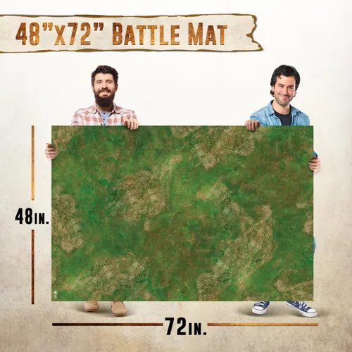 Miniatura 2 de Wargaming - Alfombrilla de batalla, 48 x 72 pulgadas, terreno para Warhammer 40K, Dungeons and Dragons, RPG de mesa, miniaturas