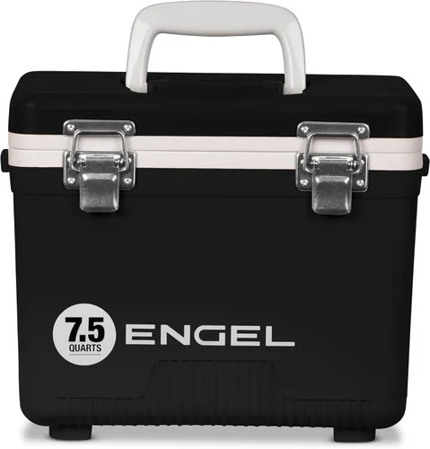Engel UC7 7.5qt a prueba de fugas, hermético, enfriador de caja de secado y pequeña lonchera rígida para hombres y mujeres