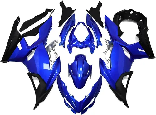 Miniatura 12 de Kit completo de carenado de plástico ABS gris dorado brillante para Kawasaki Ninja 400 2018 2019 2020 2021 2022 2023 NINJA400 18-23 Kit de Brillo