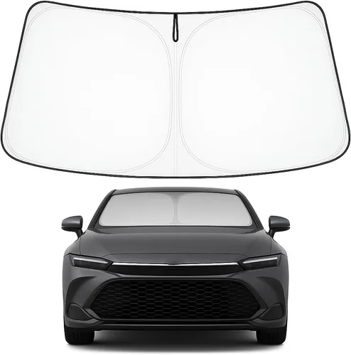 Miniatura 279 de Proadsy Parasol para parabrisas actualizado 2025, ajuste personalizado Dodge RAM 1500 2Dr 2019-2024 2025, 4 capas, plegable, protector de parasol