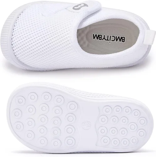 Miniatura 3 de BMCiTYBM Zapatos de bebé para niños y niñas, primeros zapatos para caminar, zapatos para caminar para niños pequeños, zapatillas ligeras