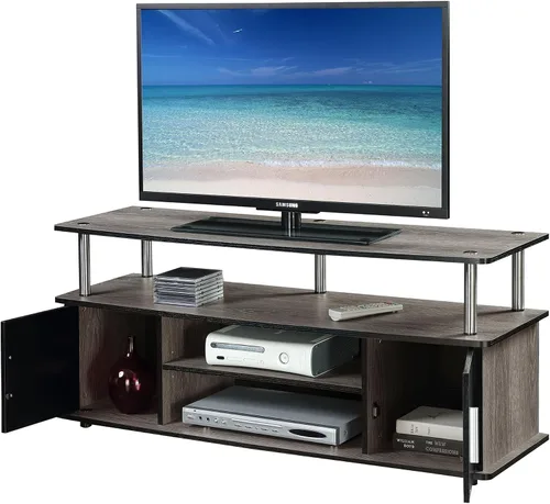 Miniatura 4 de Convenience Concepts Designs2Go Monterey - Mueble para TV, Madera, Gris(Weathered Gray)