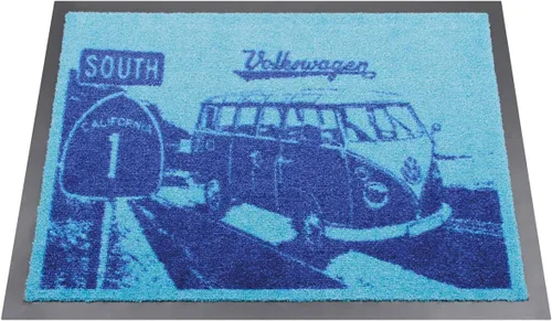 Miniatura 3 de BRISA VW Collection - Tapete para el pie de Volkswagen, atrapador de suciedad para zapatos con escarabajo, T1, T2, T3 Bus, motivo GTI