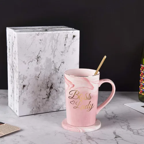 Miniatura 3 de Taza de café Boss Lady para mujeres, regalos Boss Lady para mujer jefa, taza de café de apreciación para jefa, taza para el día de la jefa, taza