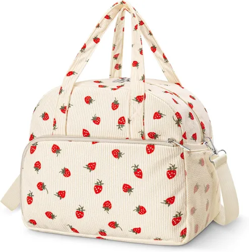 Miniatura 21 de Coobiiya Lonchera térmica de 12 litros para mujeres y hombres, lonchera de pana reutilizable, lonchera de gran capacidad con forro resistente a fugas