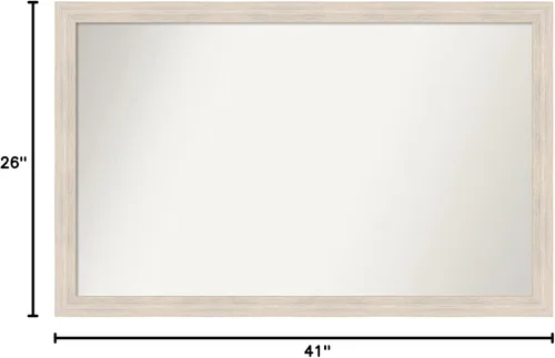Miniatura 271 de Amanti Art Espejo personalizado, espejo estrecho de baño de oro blanco, espejo de pared o espejo de tocador de baño sobre el fregadero