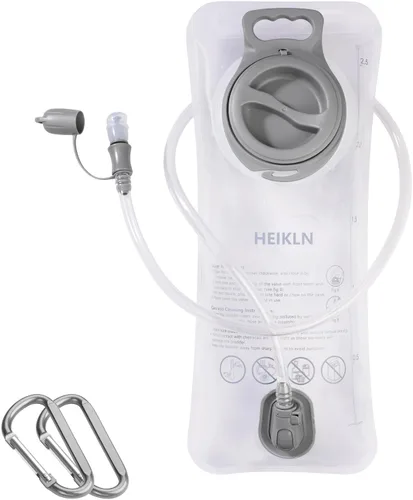Miniatura 19 de HEIKLN Bolsa de hidratación de 1.5L-2L-3L, depósito de agua a prueba de fugas, sin BPA, bolsa de almacenamiento de agua militar, bolsa de 2L