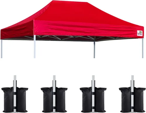 Miniatura 56 de Eurmax USA toldo desplegable de repuesto, cubierta superior para tienda de campaña, armado instantáneo, solo la cubierta superior, 4 bolsas