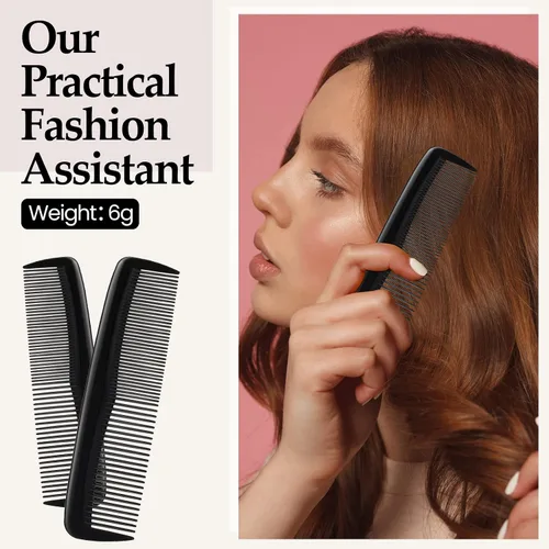 Miniatura 5 de Zopeal 300 peines para el cabello, peine de bolsillo de plástico a granel de 5 pulgadas, reutilizable, para mujeres y hombres, viajes, hotel, sin
