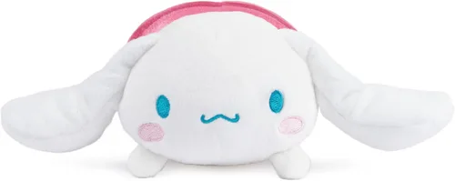 Miniatura 3 de GUND Sanrio Cinnamoroll Sashimi de felpa, animal de peluche premium para edades de 1 año en adelante, rosa/blanco, 15 cm