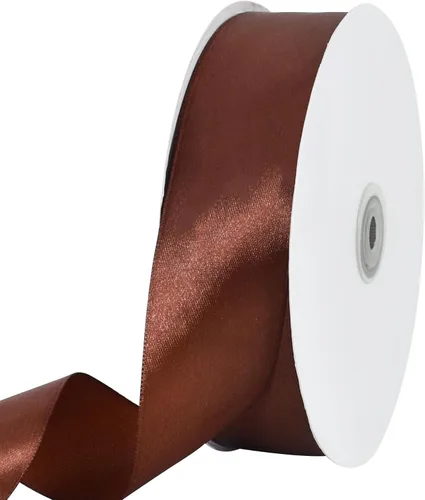 Miniatura 64 de TONIFUL 1-1/2 Pulgadas (40mm) x 100 Yardas de Cinta de Satén Verde Oscuro Ancha de Tela Sólida para Envolver Regalos, Cinta para Silla, Cinta