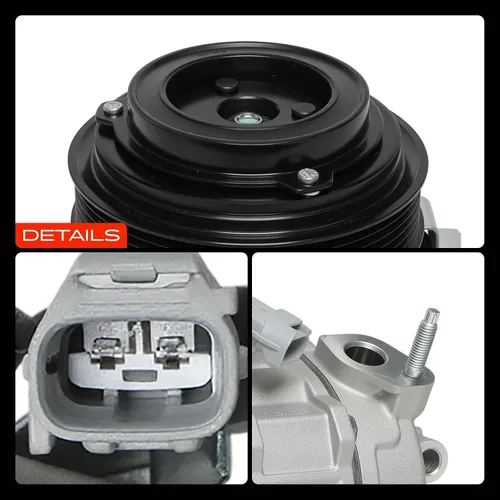 Miniatura 9 de A-Premium Compresor de Aire Acondicionado AC con Embrague Compatible con Ram 1500 5.7L 2014-2018, Ram 1500 Classic 5.7L 2014-2014, Estilo 7SBH17C
